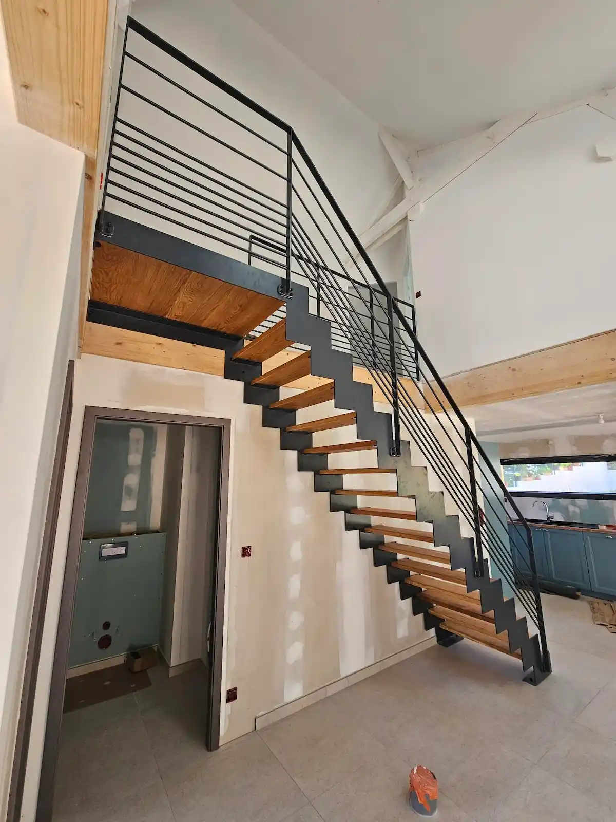 Escalier crémaillère métal GMC24 à Périgueux
